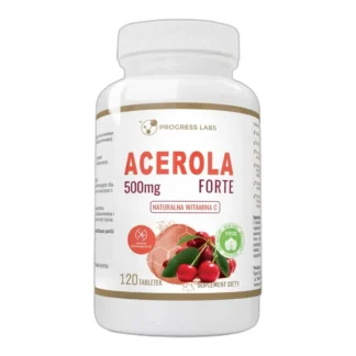 ACEROLA FORTE 500mg Naturalna Witamina C 120tablet — zdjęcie 1