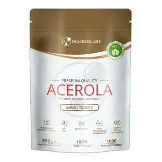 Acerola Naturalna Witamina C w Proszku 0,5kg VEGE — zdjęcie 1
