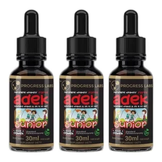 ADEK WITAMINA A D3 E K2 MK-7 - 3x 30ml DLA DZIECI — zdjęcie 1