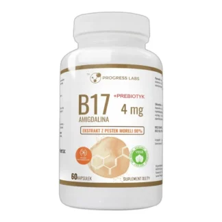 B17 Amigdalina 4mg + Prebiotyk PESTKI MORELI 60k — zdjęcie 1