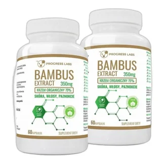BAMBUS 350mg75%KRZEMU ORGANICZNEGO SKÓRA WŁOSY2x60 — zdjęcie 1