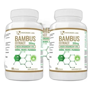 BAMBUS 350mg75%KRZEMU ORGANICZNEGO SKÓRA WŁOSY3x60 — zdjęcie 1