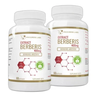 Berberis Aristata Extract 400mg Berberyna 2x60kap — zdjęcie 1