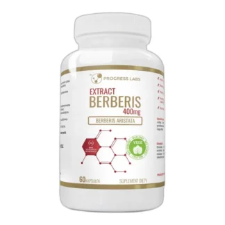 BERBERYS ekstrakt korzeń 400mg berberyna 60Kaps — zdjęcie 1