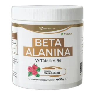 Beta Alanina 400g o smaku malina-mięta SIŁA I WYTRZYMAŁOŚĆ MIĘSNI MASA — zdjęcie 1
