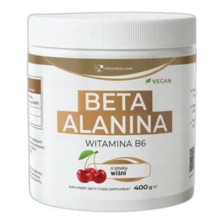Beta Alanina 400g o smaku wiśni SIŁA I WYTRZYMAŁOŚĆ MIĘSNI MASA POMPA — zdjęcie 1
