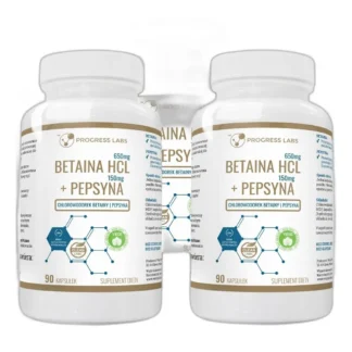 BETAINE 650mg HCL PEPSYNA betaina trawienie 3x90ka — zdjęcie 1