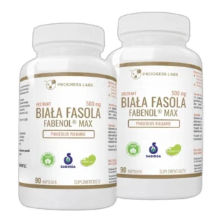 Biała Fasola Fabenol MAX 500mg Glukoza Ekstrakt180 — zdjęcie 1
