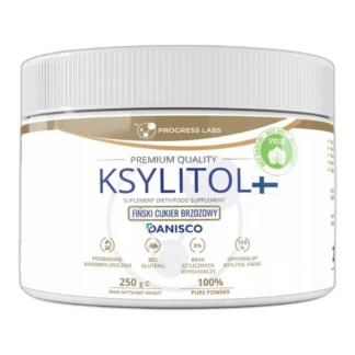 CUKIER BRZOZOWY KSYLITOL FIŃSKI DANISCO 250g VEGE — zdjęcie 1