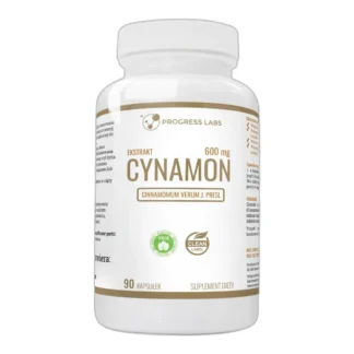 CYNAMON Cejloński Ekstrakt 600mg Produkt VEGE 90 — zdjęcie 1