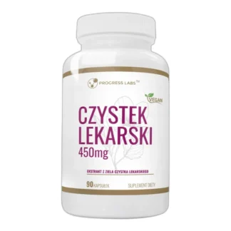 Czystek Lekarski Ekstrakt 450mg Wsparcie ODPORNOŚCI DETOKSYKACJI 90 kaps — zdjęcie 1