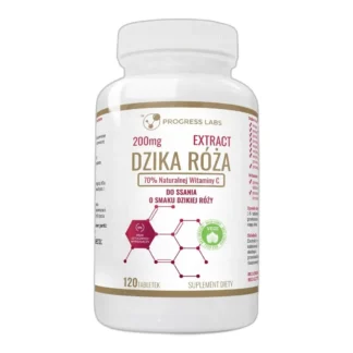 DZIKA RÓŻA 70% NATURALNA WITAMINA C DO SSANIA 120t — zdjęcie 1