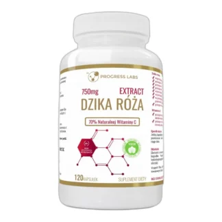 DZIKA RÓŻA 70% NATURALNA WITAMINA C WEGAN 120 Kaps — zdjęcie 1