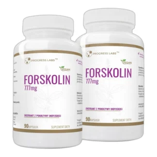 Forskolin 777mg SPALACZ TŁUSZCZU WAGA POKRZYWA INDYJSKA FORKOLINA 90 kap — zdjęcie 1