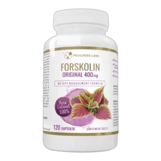 Forskolin Oryginalna Pokrzywa Indyjska 400mg 120K — zdjęcie 1