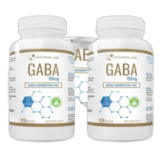 GABA 750mg KWAS AMINOMASŁOWY SEN RELAX 3x120 kaps — zdjęcie 1