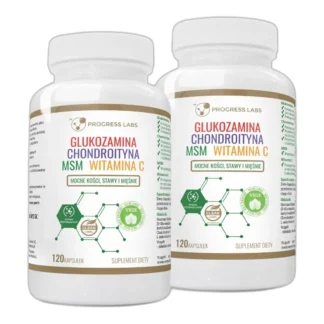 GLUKOZAMINA CHONDROITYNA MSM WITAMINA C VEGE 240k — zdjęcie 1