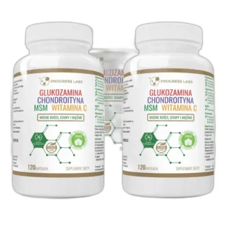 GLUKOZAMINA CHONDROITYNA MSM WITAMINA C VEGE 360k — zdjęcie 1