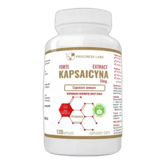 Kapsułki Kapsaicyna Forte Extract Progress Labs wegańskie 120 szt. — zdjęcie 1