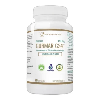 Kapsułki Progress Labs Gurmar GS4 450 mg zmniejszające apetyt 90 szt. — zdjęcie 1