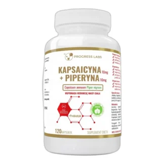 Kapsułki Progress Labs kapsaicyna + piperyna termogeniki wegańskie 120 szt. — zdjęcie 1