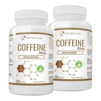 KOFEINA 200mg PAMIĘĆ KONCETRACJA 2x120 tabletek — zdjęcie 1