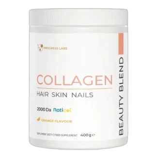 KOLAGEN BEAUTY BLEND Pomarańczowy Mocne Włosy Paznokcie Skóra Cera 400 g — zdjęcie 1