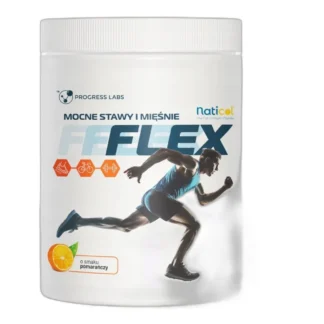 KOLAGEN FLEX Stawy Mięśnie Kości Regeneracja 2000 Da Pomarańcza 400 g — zdjęcie 1