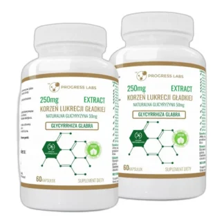 KORZEŃ LUKRECJI EXTRACT 250 mg GLICYRYZYNA 120ka — zdjęcie 1