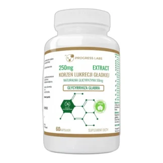 KORZEŃ LUKRECJI EXTRACT 250 mg GLICYRYZYNA 60kap — zdjęcie 1