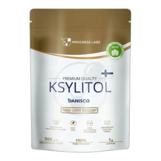 KSYLITOL 100% FIŃSKI CUKIER BRZOZOWY DANISCO 500g — zdjęcie 1