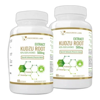 KUDZU ROOT Extract 500mg 40% isoflavones 2x60kaps — zdjęcie 1