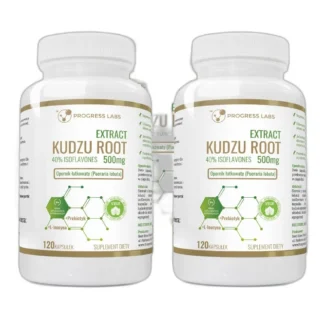 KUDZU ROOT Extract 500mg 40% isoflavones 3x120kaps — zdjęcie 1