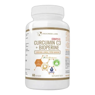 KURKUMINA + PIPERYNA CURCUMIN C3 turmeric 60kaps — zdjęcie 1