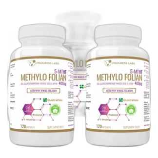 Kwas Foliowy Methylo Folian Quatrefolic 3x120 kap — zdjęcie 1