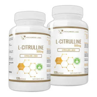 L-CYTRULINA 500mg MIĘŚNIE MEGA DAWKA 99,5% 2x120ka — zdjęcie 1