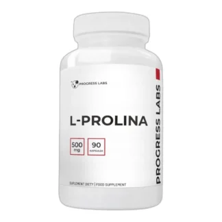 L- PROLINA 500mg na Skórę Włosy Paznokcie Aminokwas Białkowy 90k — zdjęcie 1