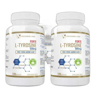 L-Tyrosine Forte 500mg +Prebiotyk VEGE 360 kaps — zdjęcie 1