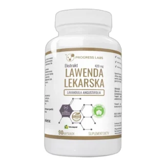 Lawenda 420mg Kwiat Trawienie Odprężenie VEGAN 90k — zdjęcie 1
