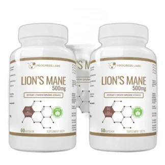 Lions Mane 500mg Soplówka jeżowata STRES 3x60k — zdjęcie 1