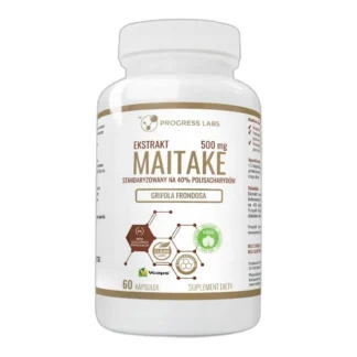 Maitake 500mg Ekstrakt 40% Krążenie Odporność Vege — zdjęcie 1