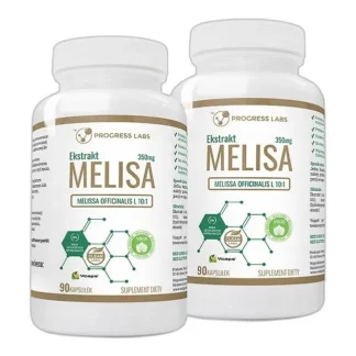 Melisa 350mg Zdrowie Stres Nerwy Zdrowy sen 180kap — zdjęcie 1