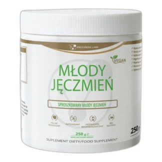 Młody Jęczmień W PROSZKU NA ODCHUDZANIE METABOLIZM BIO DETOX VEGE 250g — zdjęcie 1