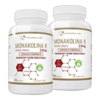 MONAKOLINA K CZERWONY RYŻ OBNIŻA CHOLESTEROL 2x60k — zdjęcie 1