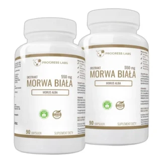 Morwa Biała 550mg Ekstrakt 10:1 Niski cukier 180 — zdjęcie 1