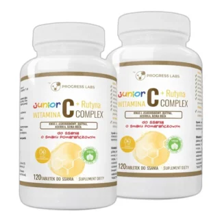 NATURALNA WITAMINA C RUTYNA JUNIOR DO SSANIA 2x120 — zdjęcie 1