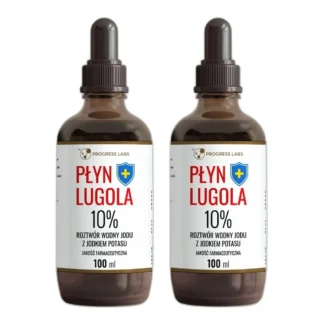 Płyn Lugola 10% jodek potasu Czysty jod 2x100ml — zdjęcie 1
