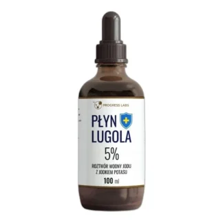 Płyn Lugola 5% Czysty jod jodek potasu 100 ml — zdjęcie 1