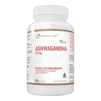 Progress Labs Ashwagandha Extract 777mg, na sen, na stres, 90 kapsułek — zdjęcie 1