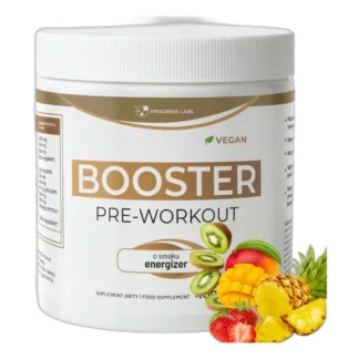 Przedtreningówka BOOSTER PRE WORKOUT PUMP SIŁA ENERGIA POMPA proszek 400g — zdjęcie 1